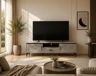 طاولة بلازما ماليزي 160سم TV-041 رمادي