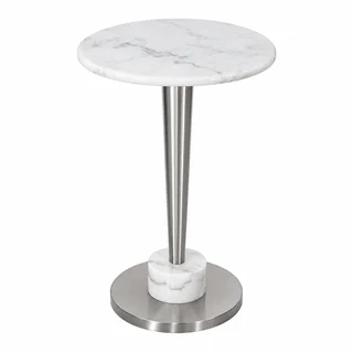 طاولة خدمة مفرد OG-43 SILVER بتصميم عصري من الرخام