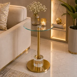 طاولة خدمة مفرد OG-31 ذهبي