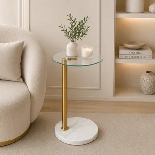 طاولة خدمة مفرد OG-02 ذهبي