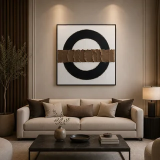 لوحات جدارية إطار أسود SHW-461