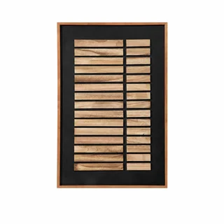 لوحة جدارية إطار أسود SHW-1157
