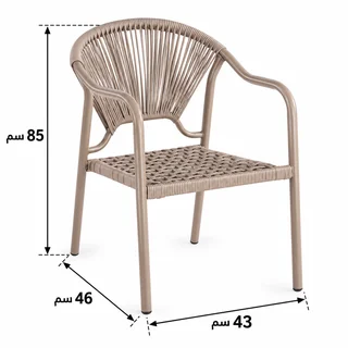 كرسي مفرد SHR-6 BEIGE