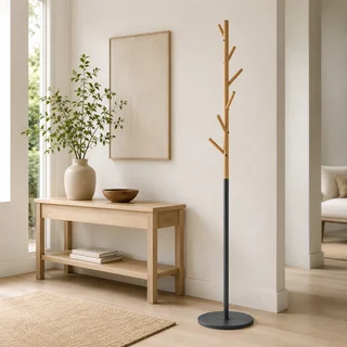 علاقة 2092 WOOD & BLACK بتصميم عصري من المعدن - رخام