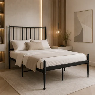 سرير 3820 أسود