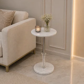 طاولة خدمة مفرد OG-08 فضي