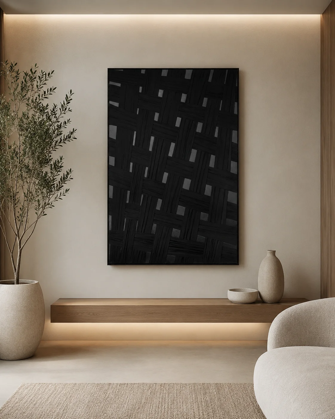 لوحات جدارية إطار أسود SHW-433 لوحات جدارية إطار أسود SHW-433