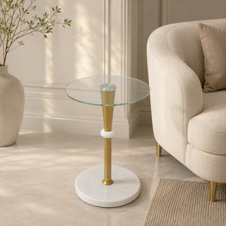 طاولة خدمة مفرد OG-06 ذهبي