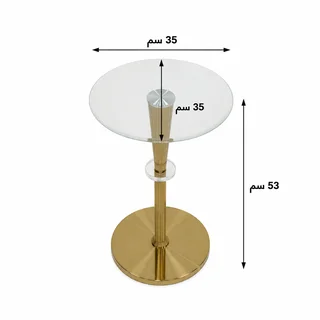 طاولة خدمة مفرد OG-07 ذهبي