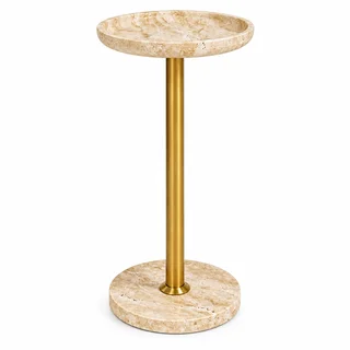 طاولة خدمة مفرد OG-25 GOLD G+2 بتصميم عصري من الرخام