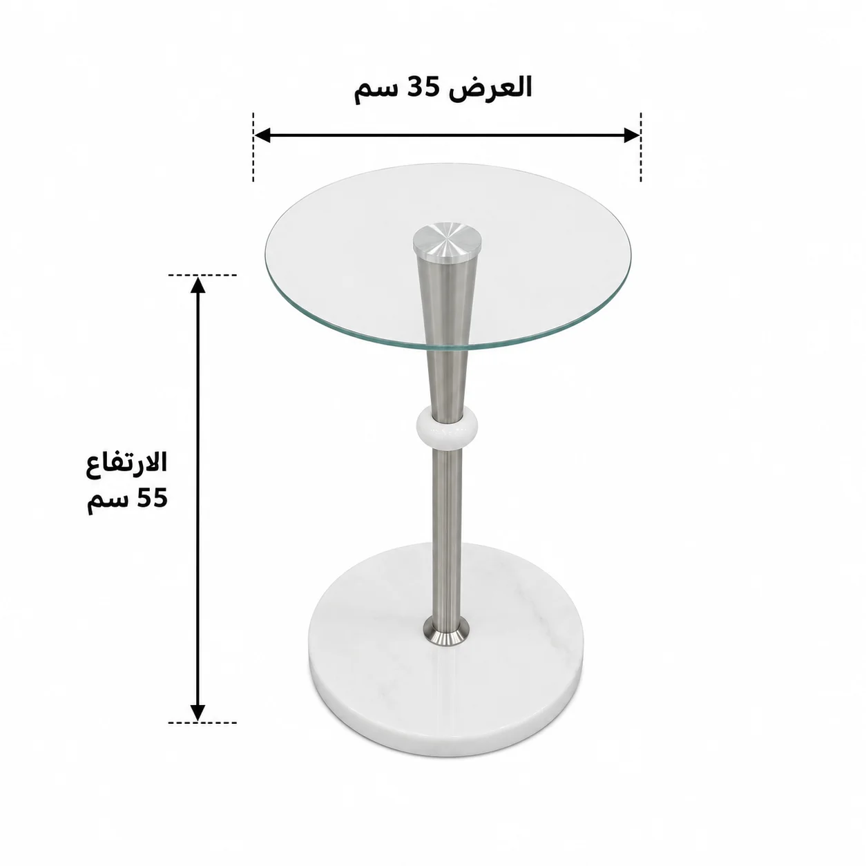 طاولة خدمة مفرد OG-06 فضي طاولة خدمة مفرد OG-06 فضي