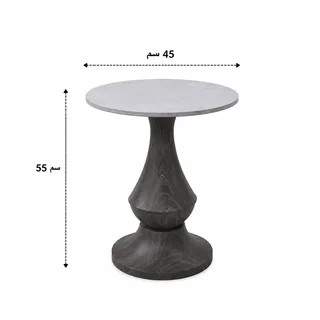 طقم شاي سيراميك دائري SHS-031 خشبي 1+6