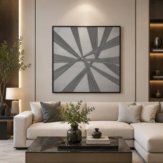 لوحات جدارية إطار أسود SHW-424
