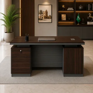 مكتب OT-1404 بني غامق