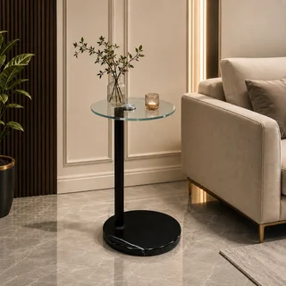 طاولة خدمة مفرد OG-02 أسود