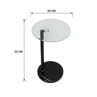 طاولة خدمة مفرد OG-02 أسود